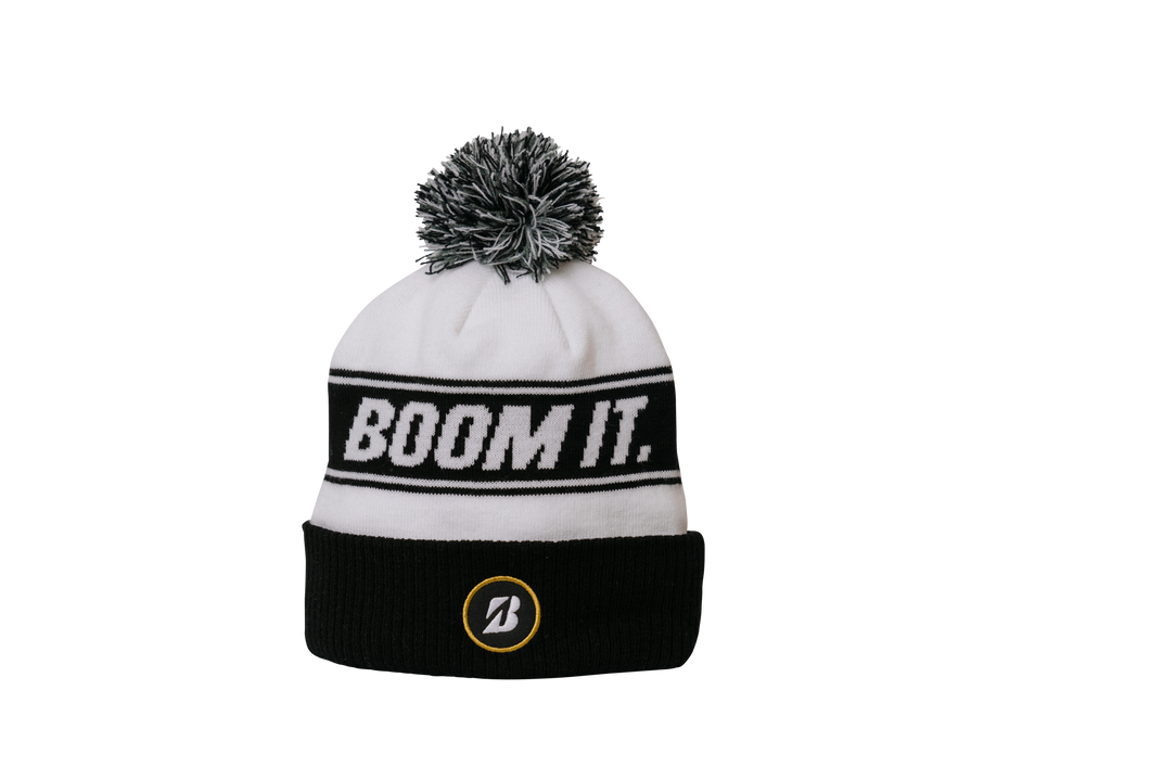 BOOM IT KNIT POM BEANIE